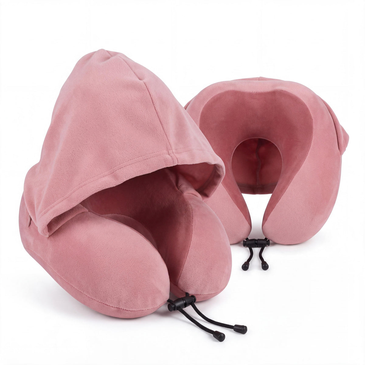 Neck Pillow with Hood for Rest